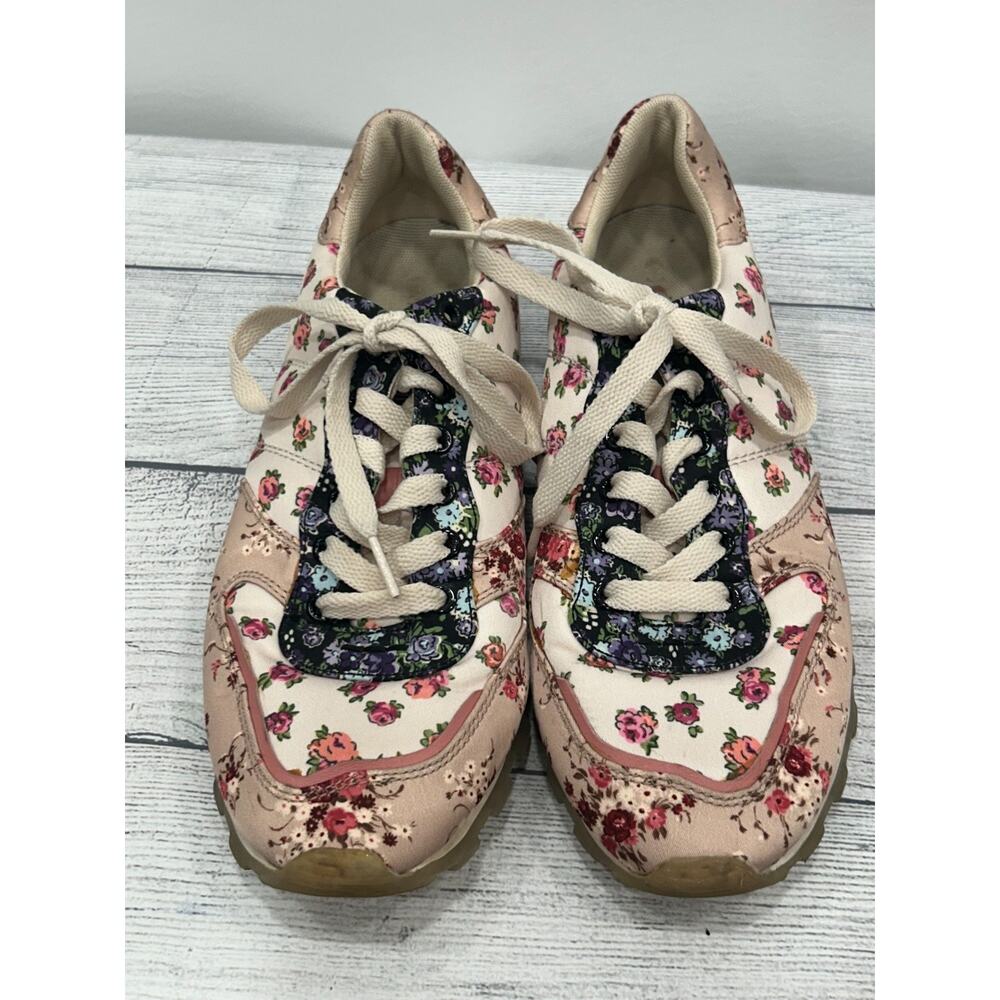 Coach‎ Womens Floral Pink Cream Beechwood Sneaker Shoes Size 9.5B - Picture 3 of 12